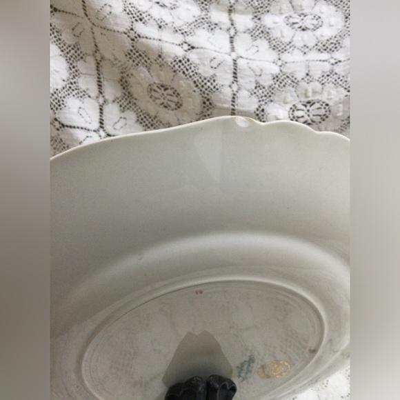 2 Alfred Meakins Harmony Rose Dinner Plates - Picture 6 of 8